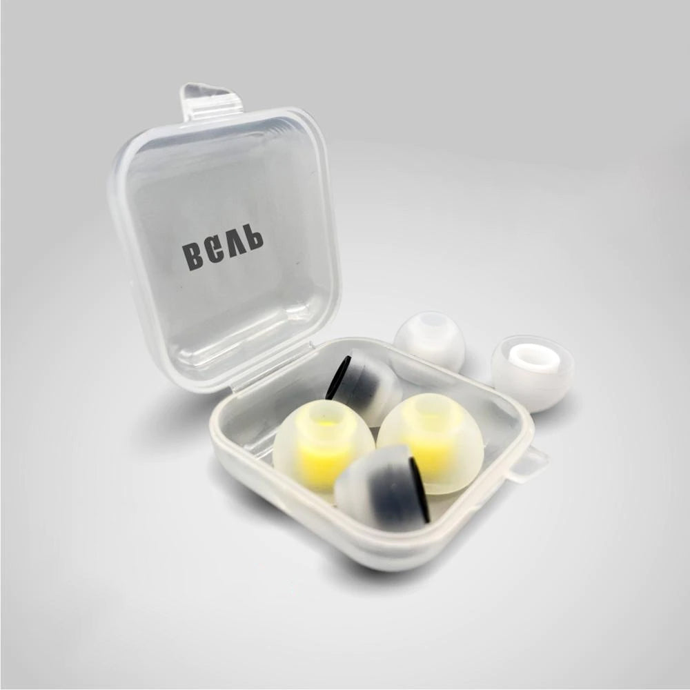 BGVP Silicone Eartips with Mini Storage Case (1 Pair)
