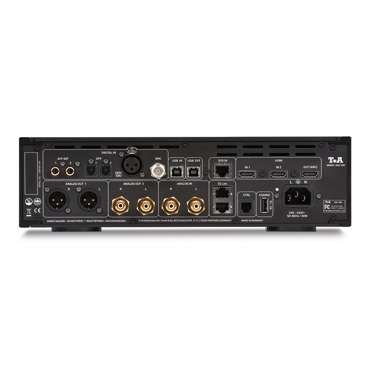 T+A DAC 200 D/A Converter and Preamplifier