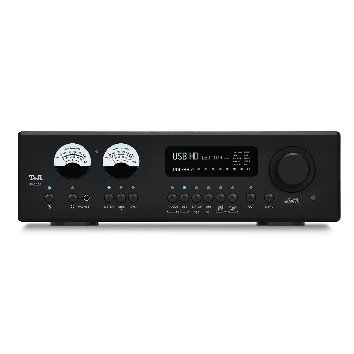 T+A DAC 200 D/A Converter and Preamplifier