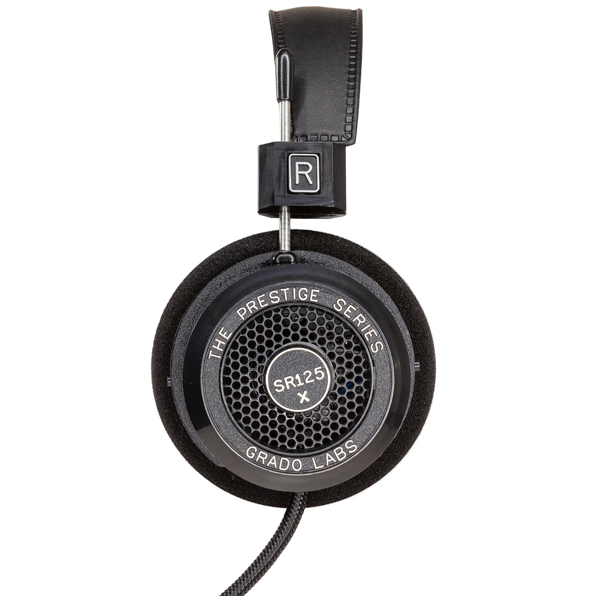 Side - Grado SR125x Open-Back High-Fidelity Audio Headphones on Audio46