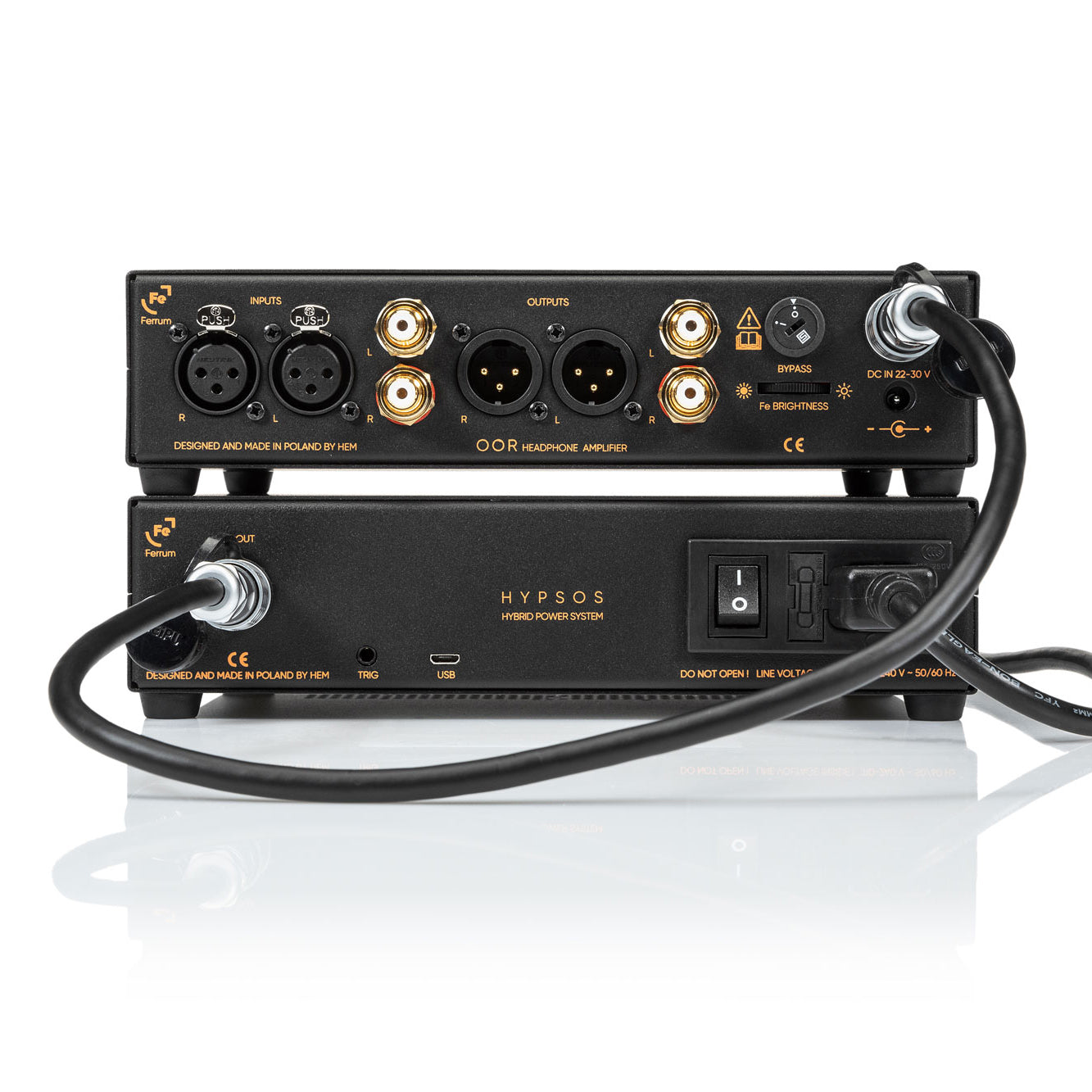 Ferrum OOR Amplifier + Hypsos Single-Output Power System BUNDLE (Open Box)