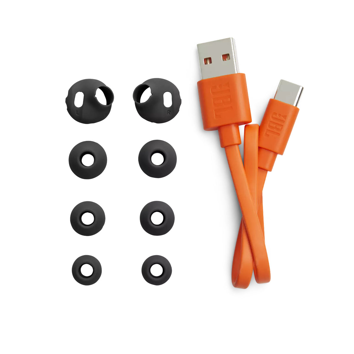 JBL Endurance Race TWS cable USB-C and ear tips best budget wireless in-ear on sale in New York on Audio46