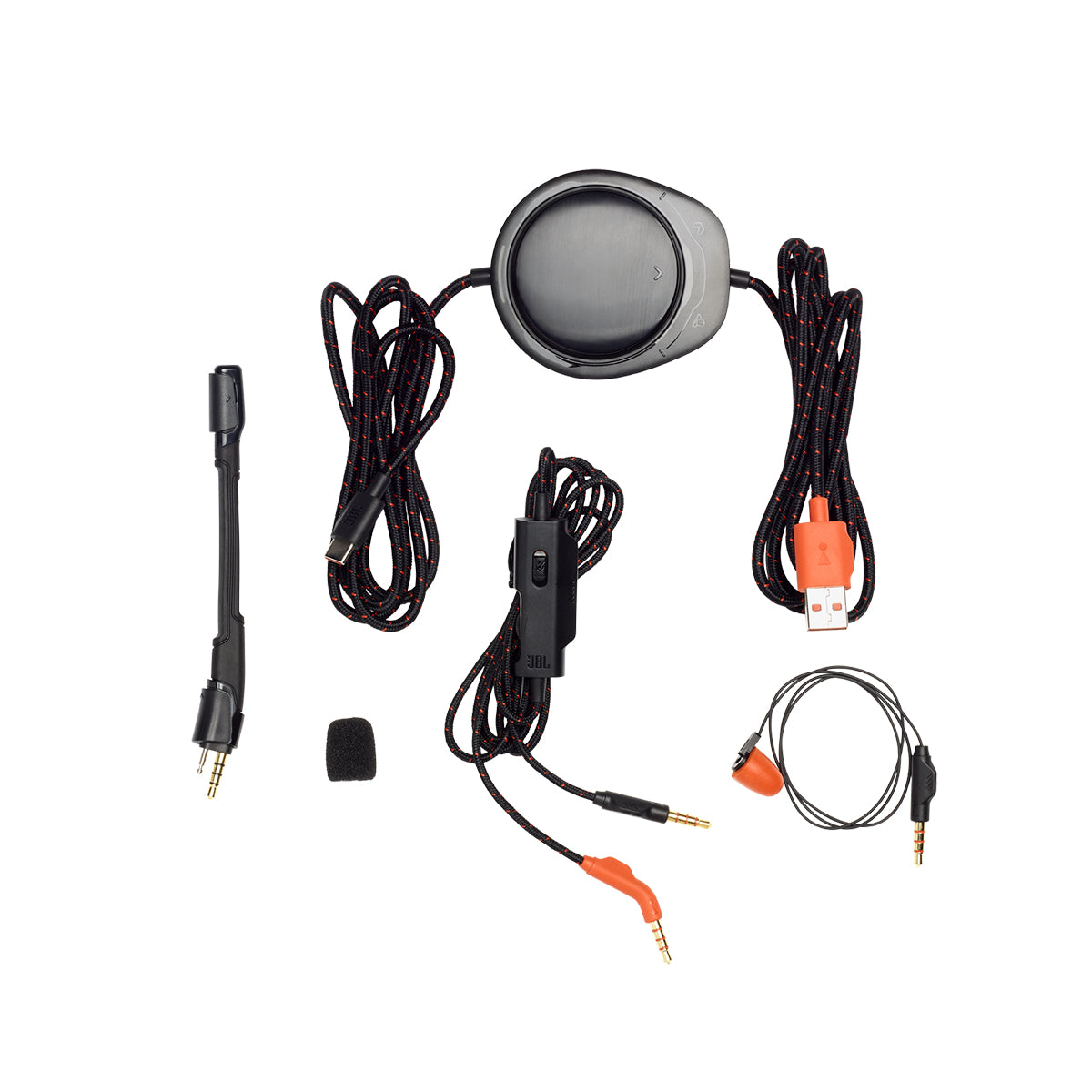 JBL Quantum ONE Wired Over-Ear USB Active Noise-Cancelling Gaming Headset (Open Box)