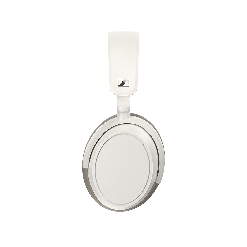 SIde - Shop Sennheiser ACCENTUM Plus Wireless Over-Ear Noise Cancelling Headphones on sale - White