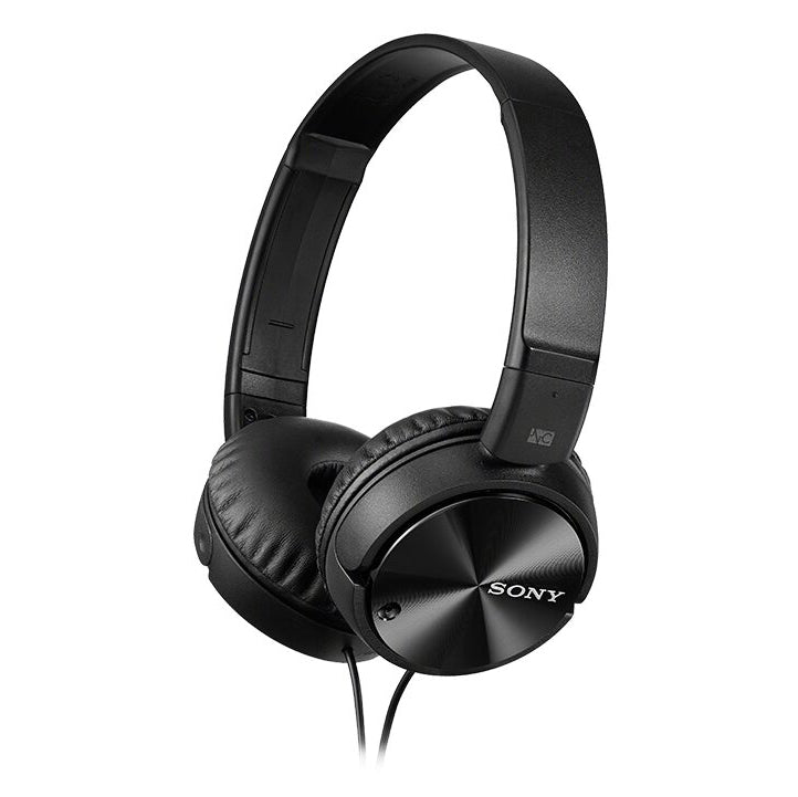 Angle - Sony MDR-ZX110NC wired on-ear noise-canceling headphones