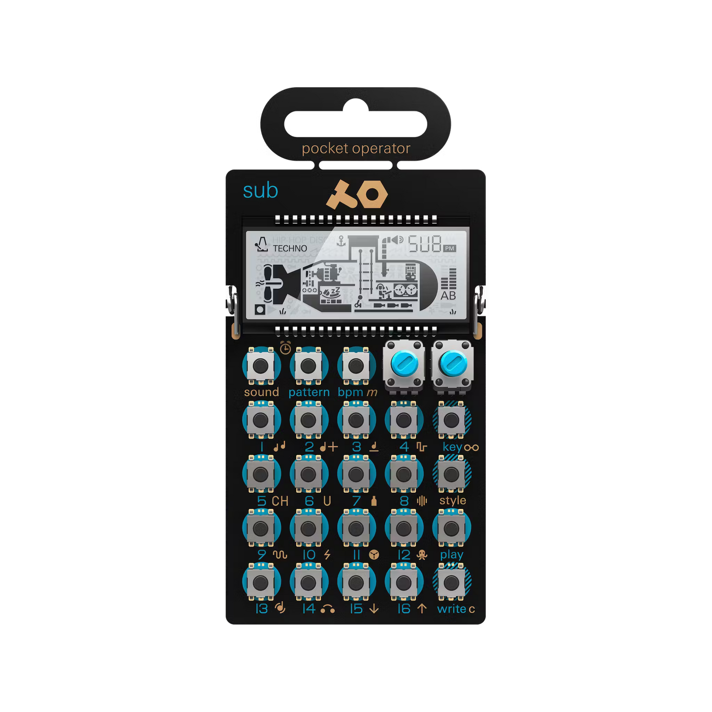 Teenage Engineering PO-14 Sub Bass Line Micro Synthesizer