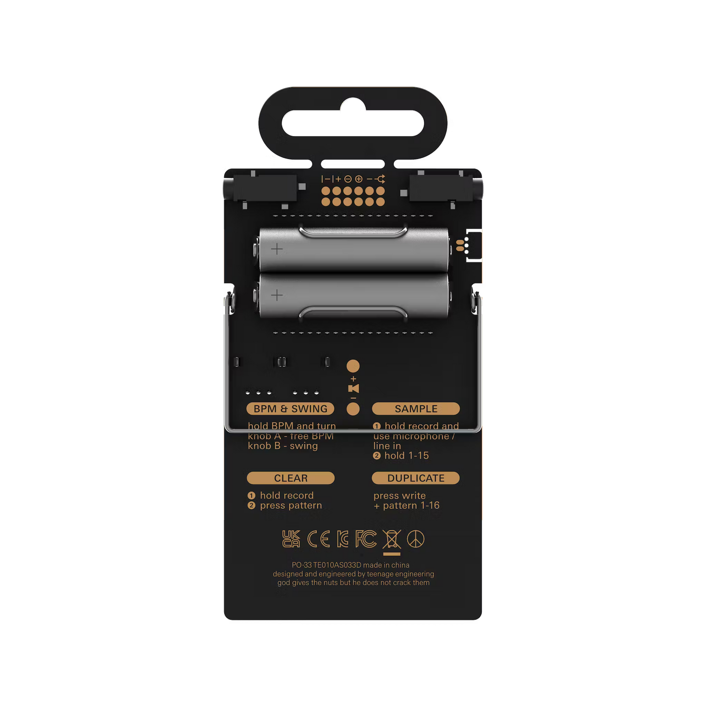 Teenage Engineering PO-33 K.O! Micro Sampler