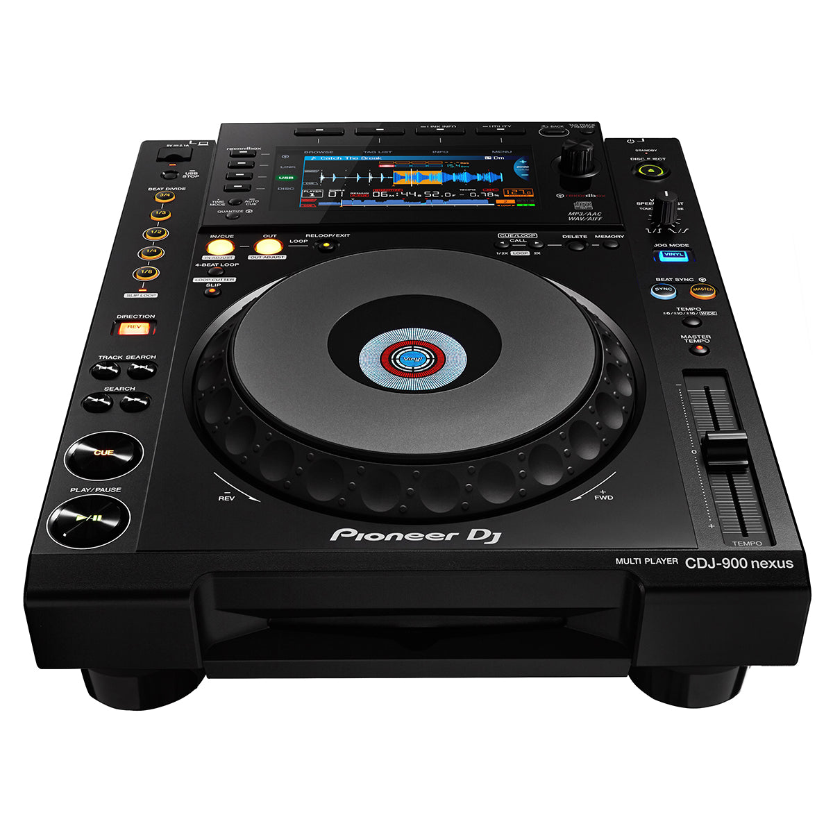 Pioneer DJ CDJ-900NXS, advanced DJ player with enhanced connectivity and sound options