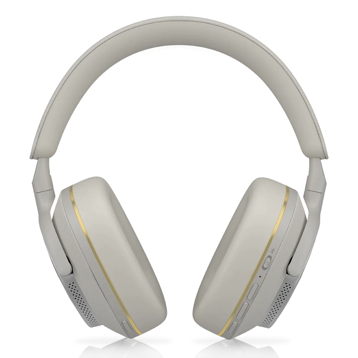 Front - Best Bowers & Wilkins Px7 S2e Active Noise-Canceling Headphones on Audio46 - Cloud Grey