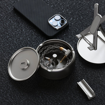 DD ddHiFi AS100 HiFi Earphone Metal Storage Case with Ashtray Design