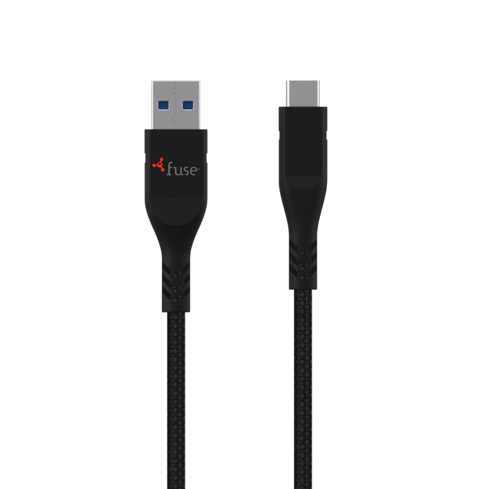 FONEGEAR 7968 Fuse 6 foot Rugged USB-C to USB-A Data & Charging Cable