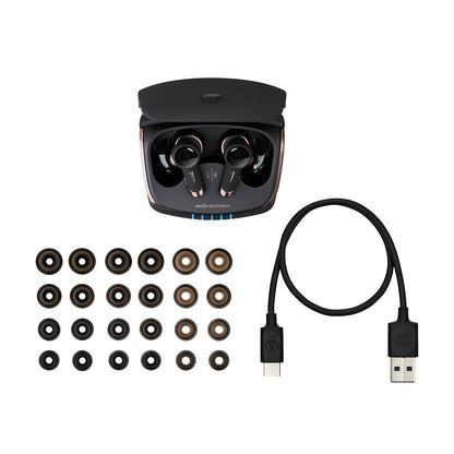 Audio-Technica ATH-TWX9 True Wireless Active Noise-Cancelling In-Ear Headphones