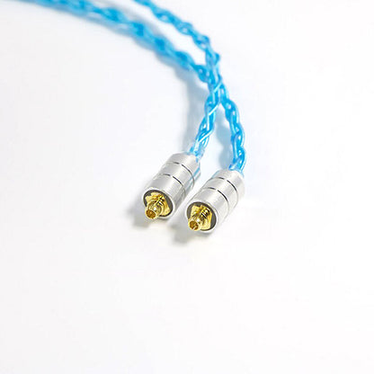 BGVP 5N Blue 4 Core OCC+Silver Hybrid HiFi Earphone Upgrade Cable