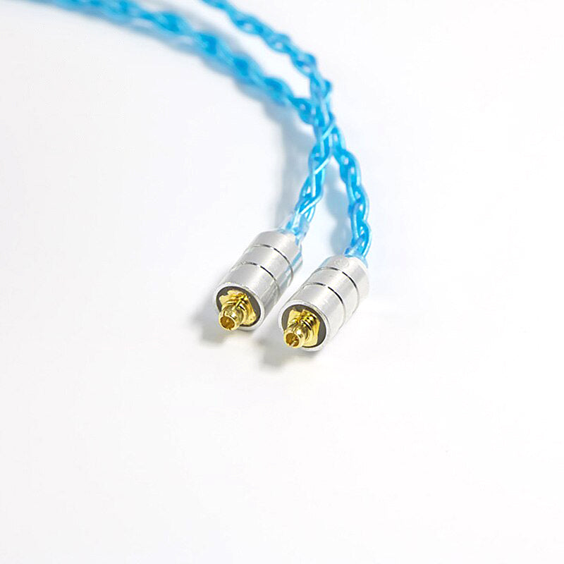 BGVP 5N Blue 8 Core HiFi Earphone Upgrade Cable