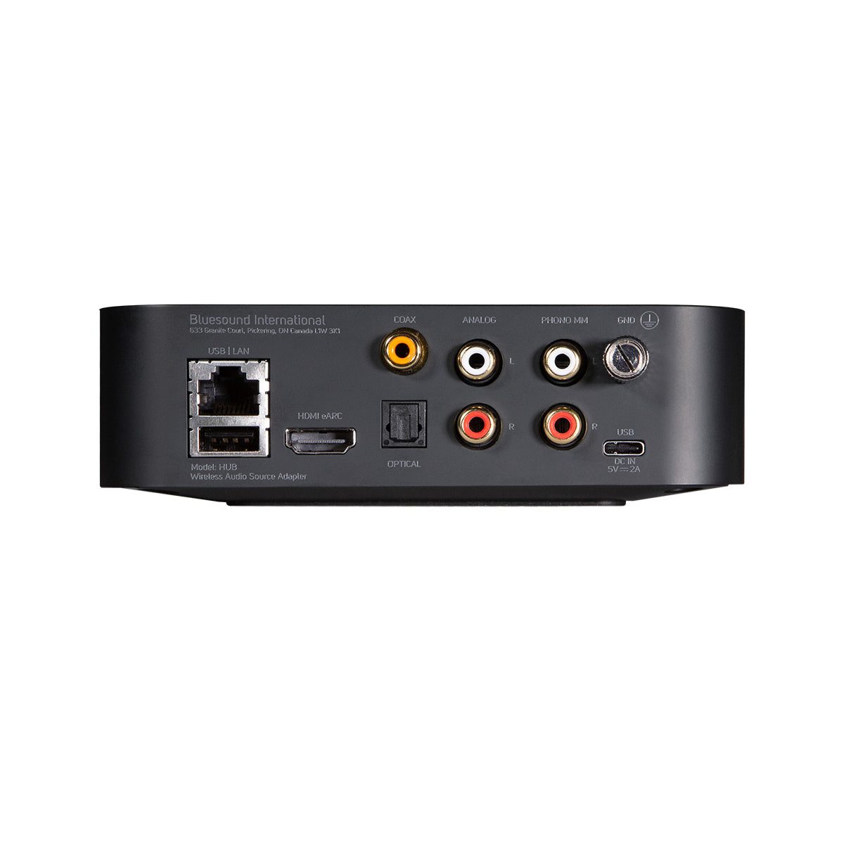 Bluesound HUB Wireless Audio Source Adapter and Network Preamp