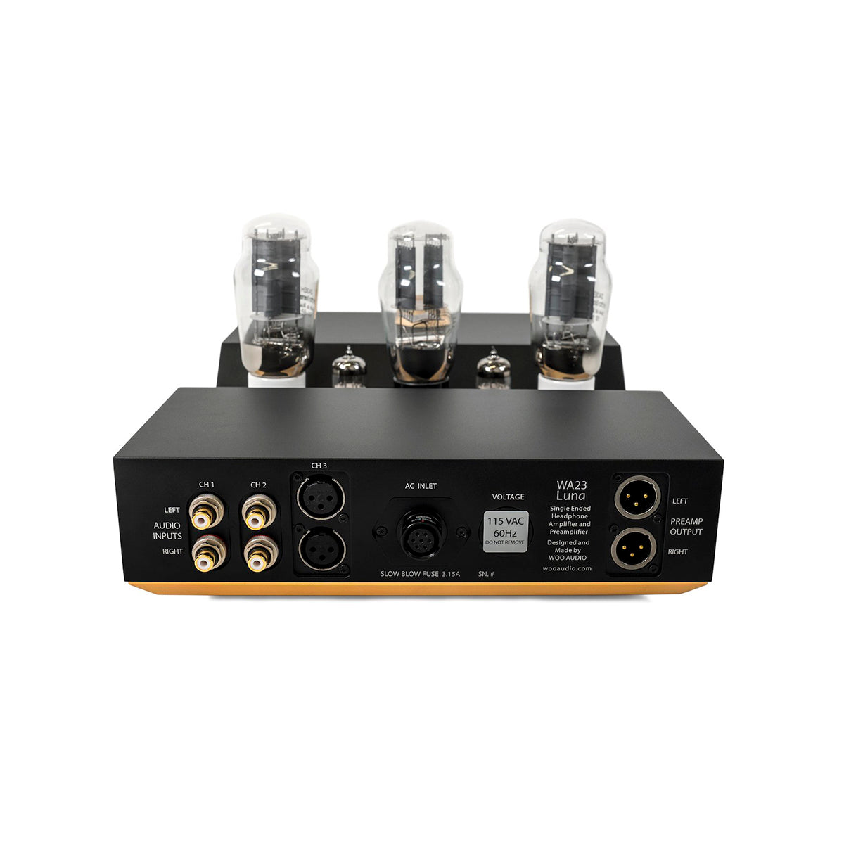 Front - Woo Audio WA23 LUNA take best headphone amp on Audio46