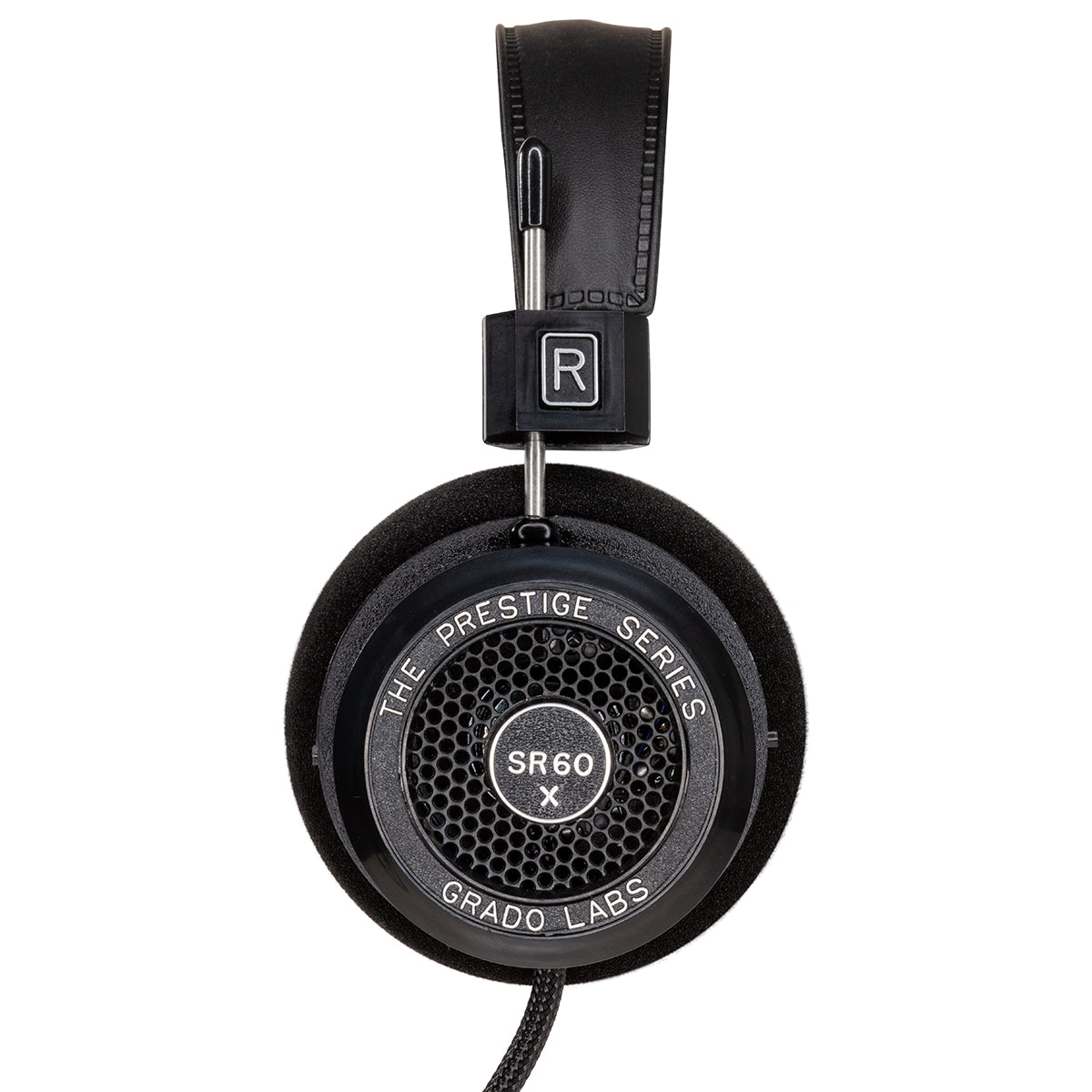 Side - Grado SR60x Wired Open-Back Audiophile Headphones on Audio46