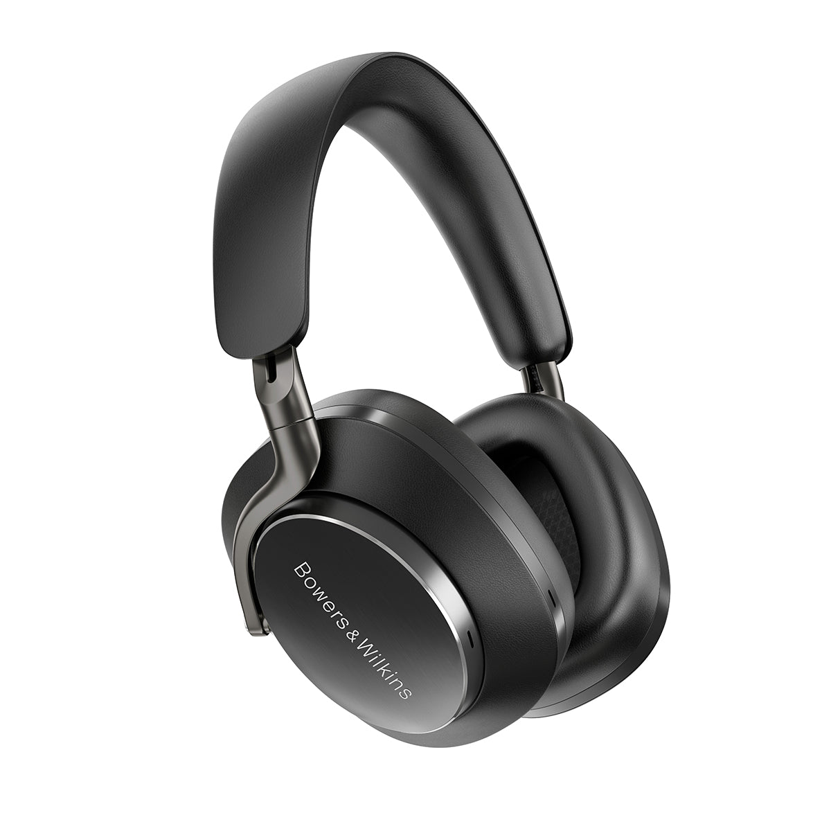 Angles side - Shop Bowers & Wilkins Px8 Wireless Over-Ear Noise-Canceling Headphones Open Box - Black