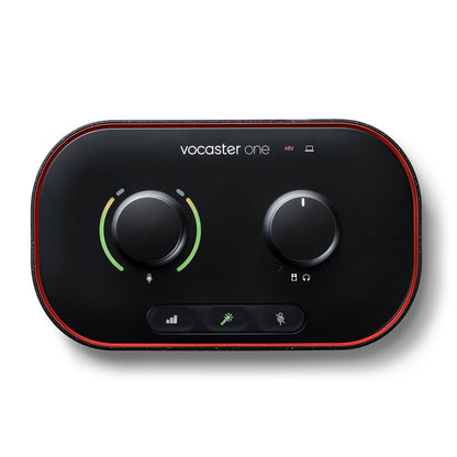 Focusrite Vocaster One Audio Interface for Solo Podcasting