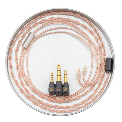 MoonDrop PCC Professional Interchangeable Coaxial OCC Copper Cable