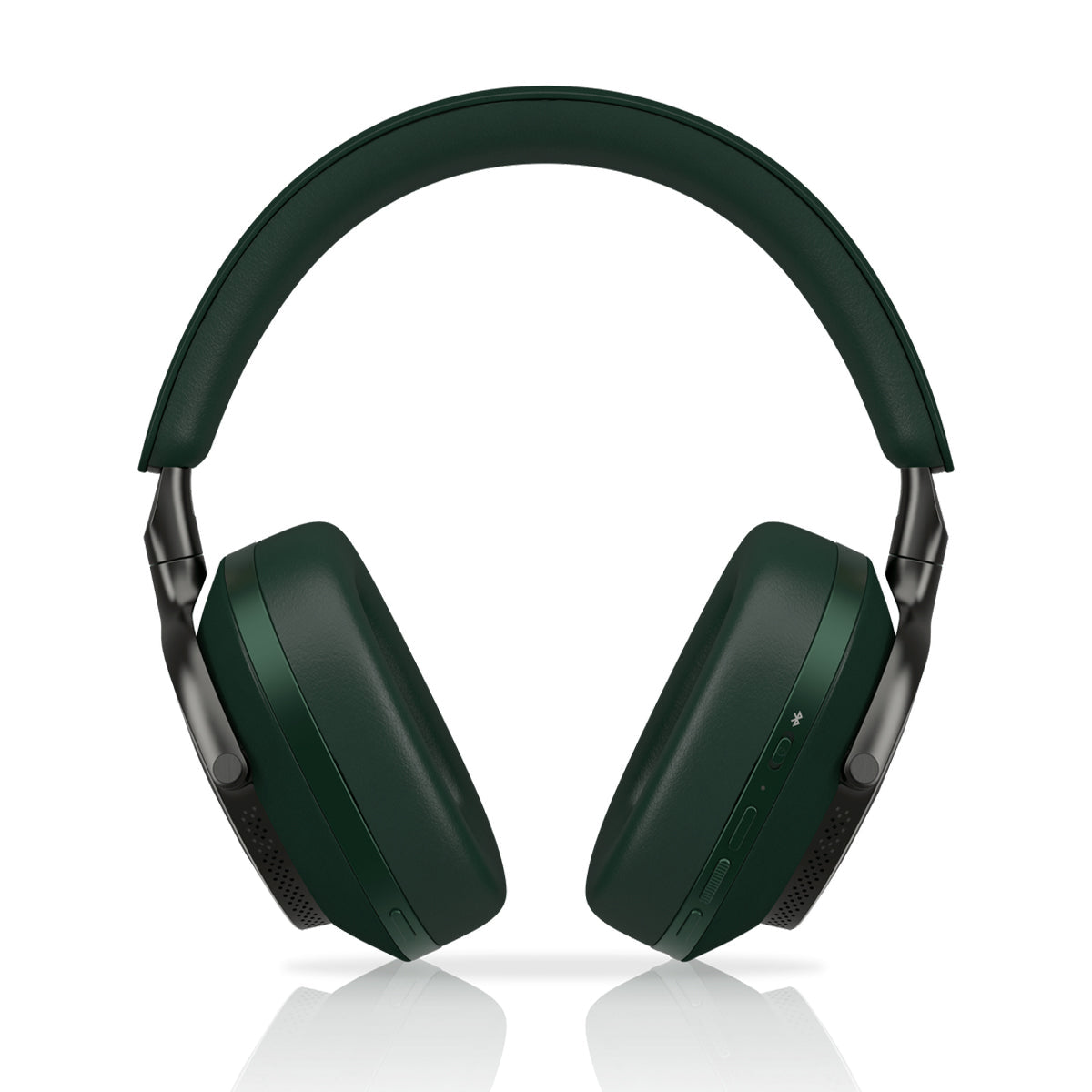 Front - Shop Bowers & Wilkins Px8 Wireless Over-Ear Noise-Canceling Headphones Open Box - Dark Forest