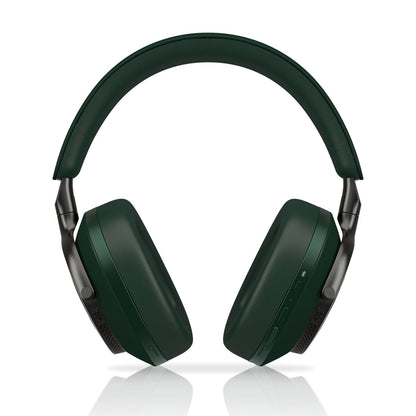 Front - Shop Bowers & Wilkins Px8 Wireless Over-Ear Noise-Canceling Headphones Open Box - Dark Forest