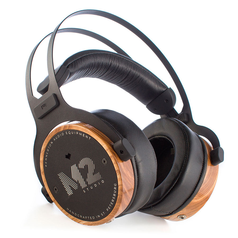 Side down - Shop Kennerton M12s Over-Ear closed-back wired headphones on sale
