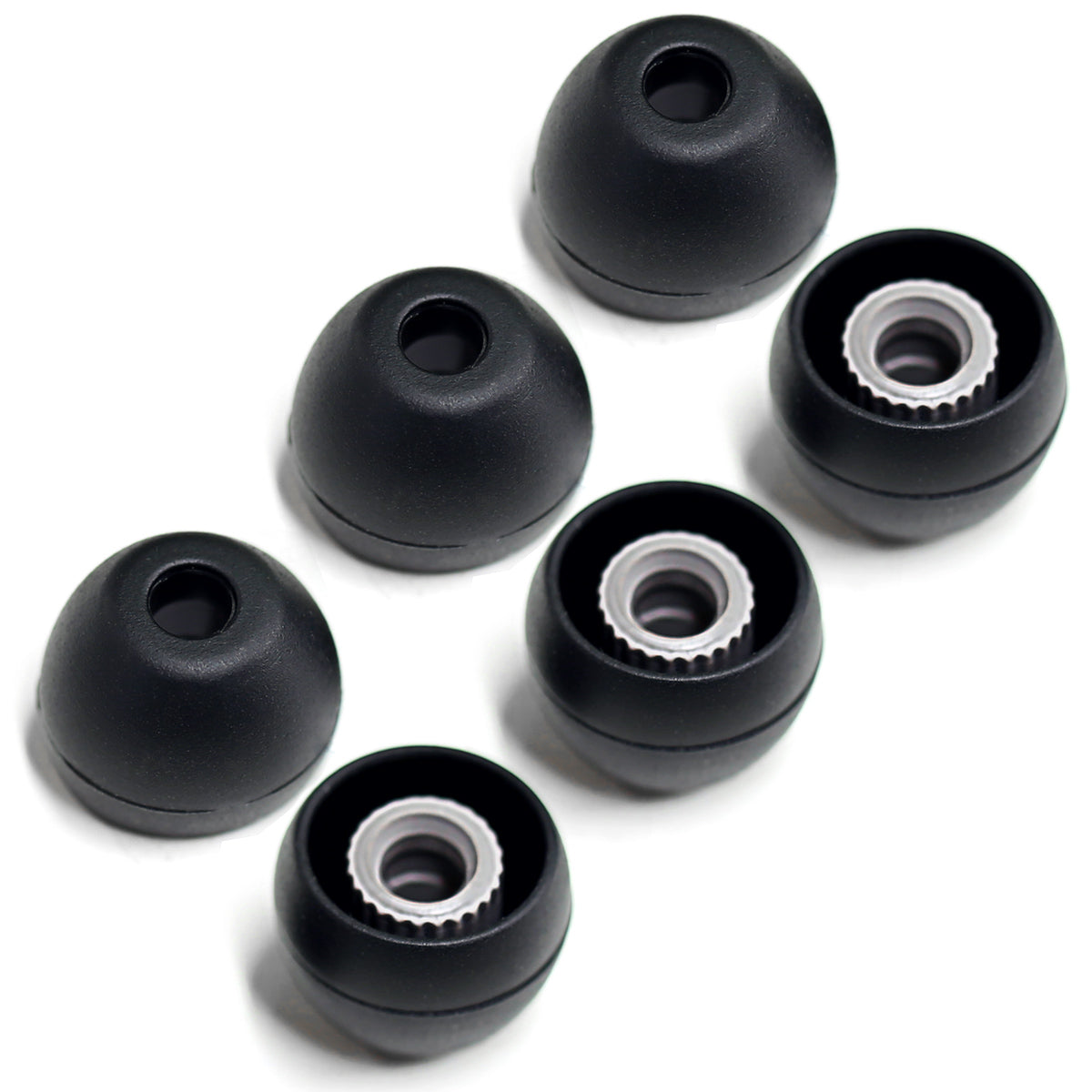 Final Audio Black Silicon Eartips for E Series