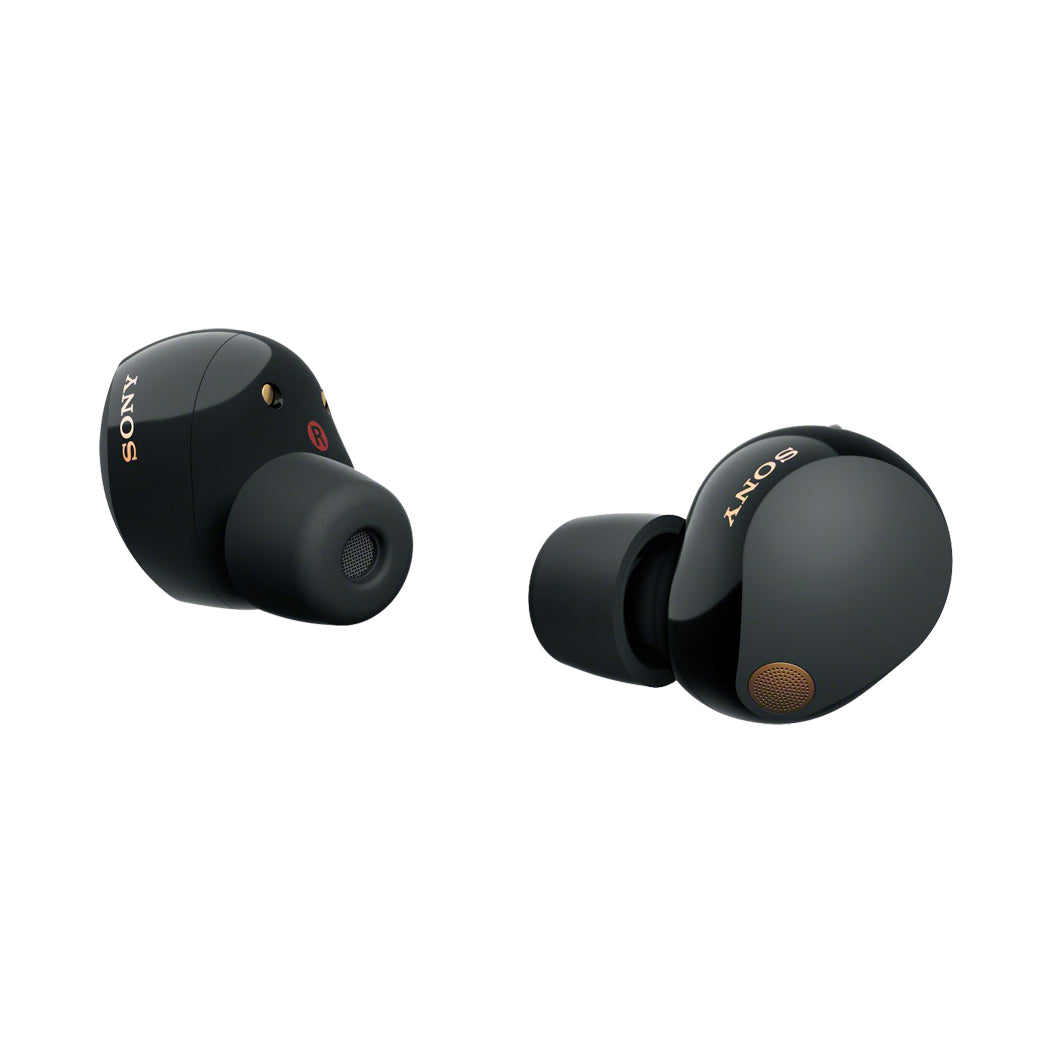 Angle - Shop Sony WF-1000XM5 True Wireless in-ear headphones active noise cancelling on sale Open box - Black