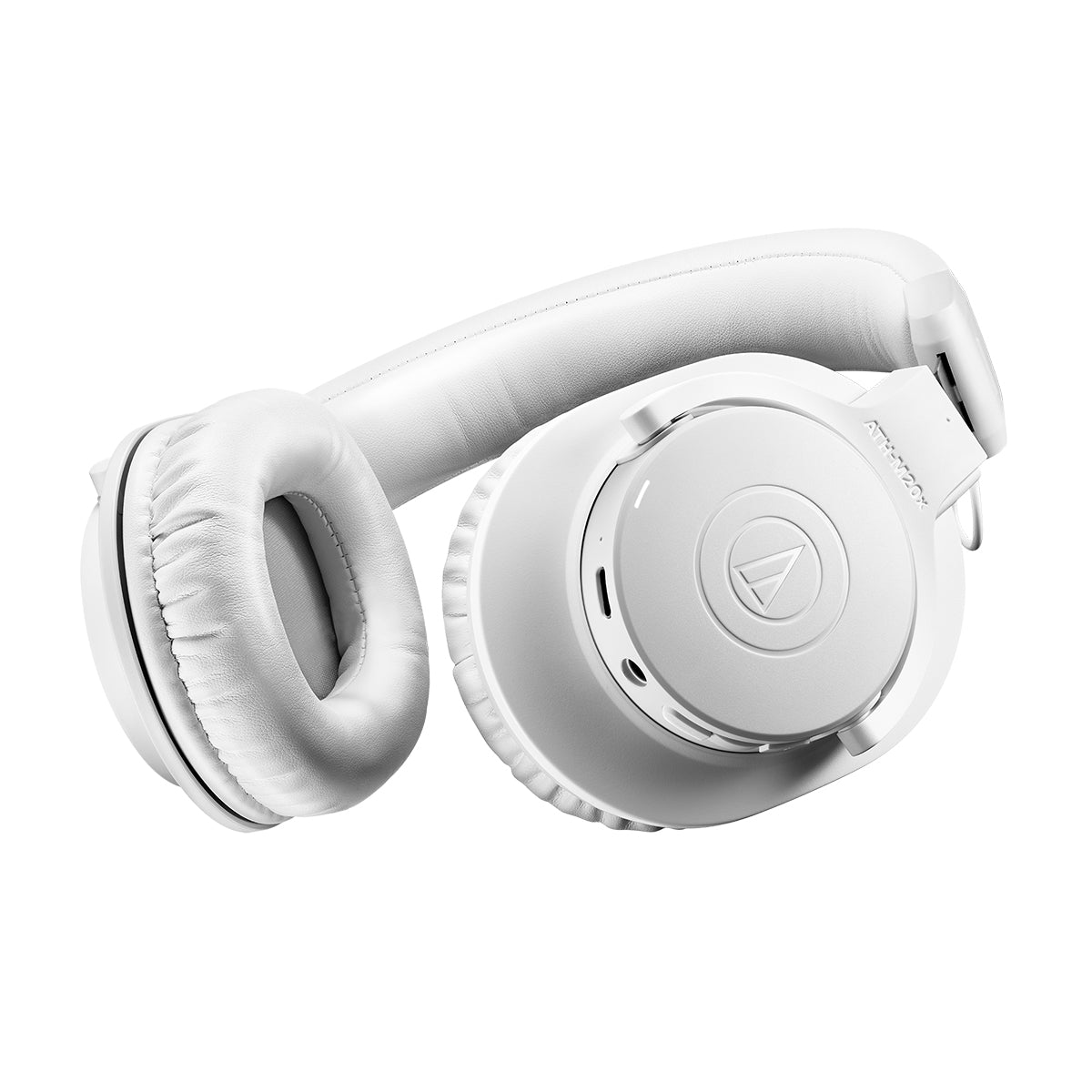 Buttons - Audio-Technica ATH-M20xBT Over-ear wireless headphones designed for gamers - White
