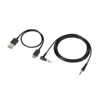 Cables - Audio-Technica ATH-M20xBT gaming headset with clear sound and comfort - Black
