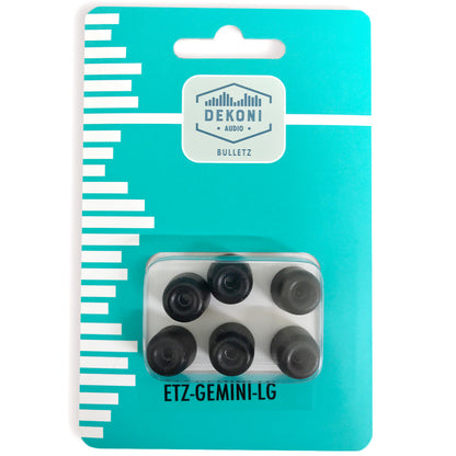 Dekoni Audio ETZ-GEMINI Premium Memory Foam Isolation Earphone Tips Gemini 3mm