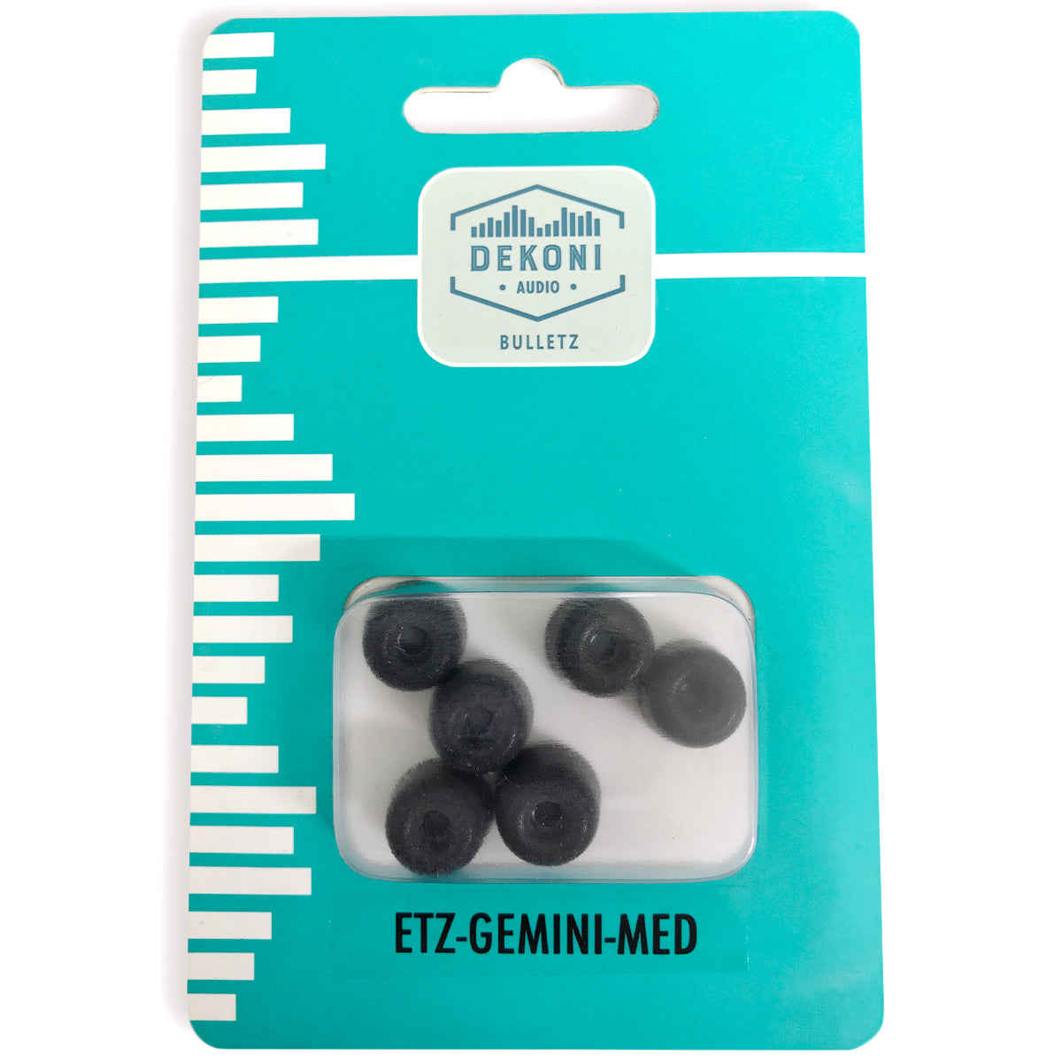 Dekoni Audio ETZ-GEMINI Premium Memory Foam Isolation Earphone Tips Gemini 3mm