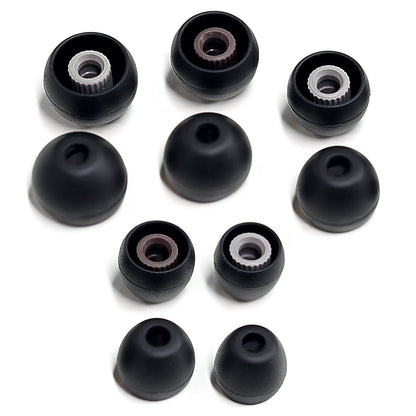 Final Audio Black Silicon Eartips for E Series