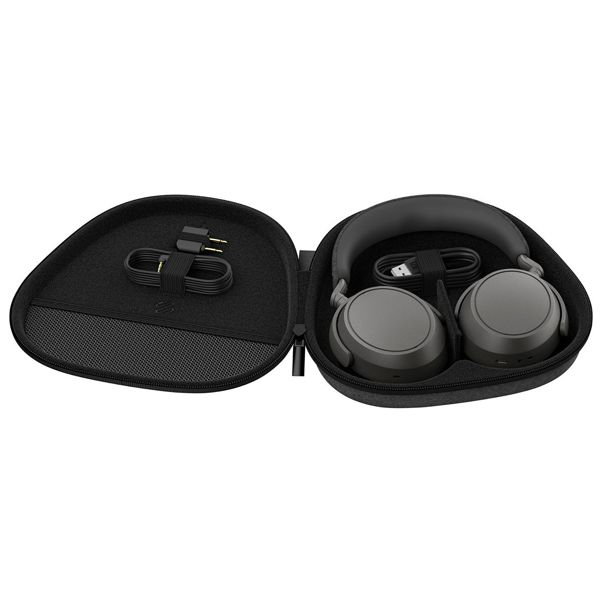 Sennheiser MOMENTUM 4 Case open of wireless headphones on Audio46