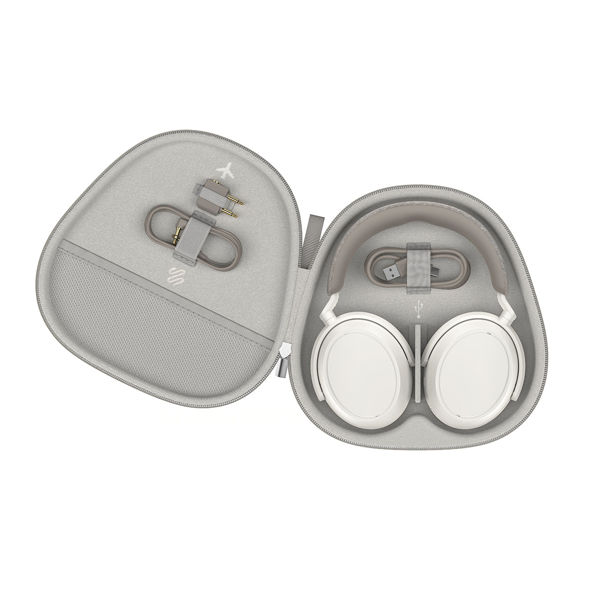 Sennheiser MOMENTUM 4 White case of wireless headphones on Audio46