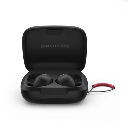Case - Shop Sennheiser MOMENTUM Sport Wireless in-ear Noise-Canceling Earbuds - Black