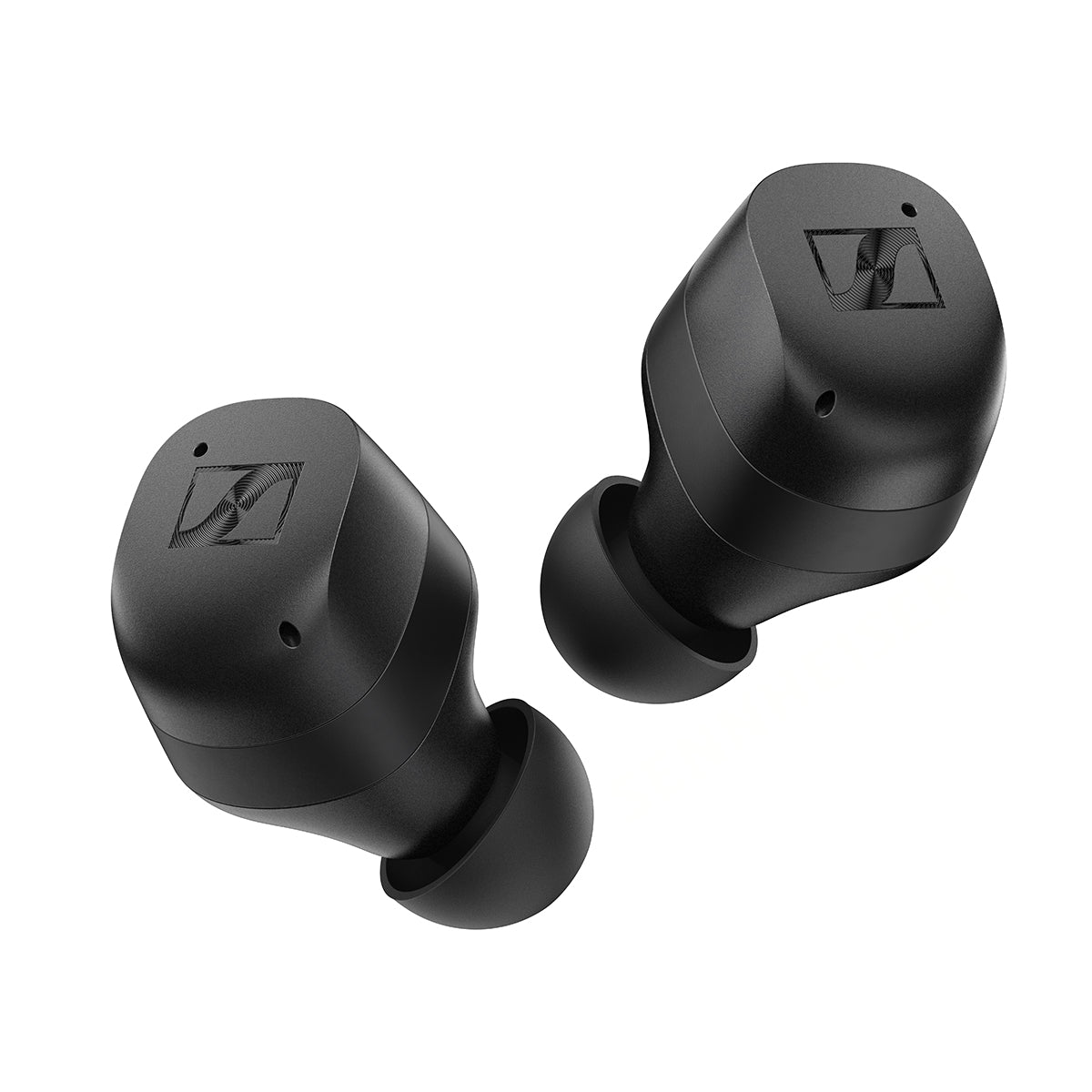 Angle - Shop Sennheiser MOMENTUM True Wireless 3 Wireless Headphones on sale open box - Black