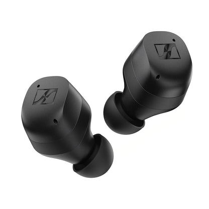 Angle - Shop Sennheiser MOMENTUM True Wireless 3 Wireless Headphones on sale open box - Black