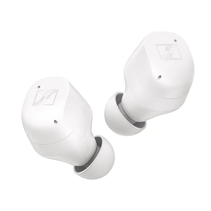 Angle - Shop Sennheiser MOMENTUM True Wireless 3 Wireless Headphones on sale open box -  White