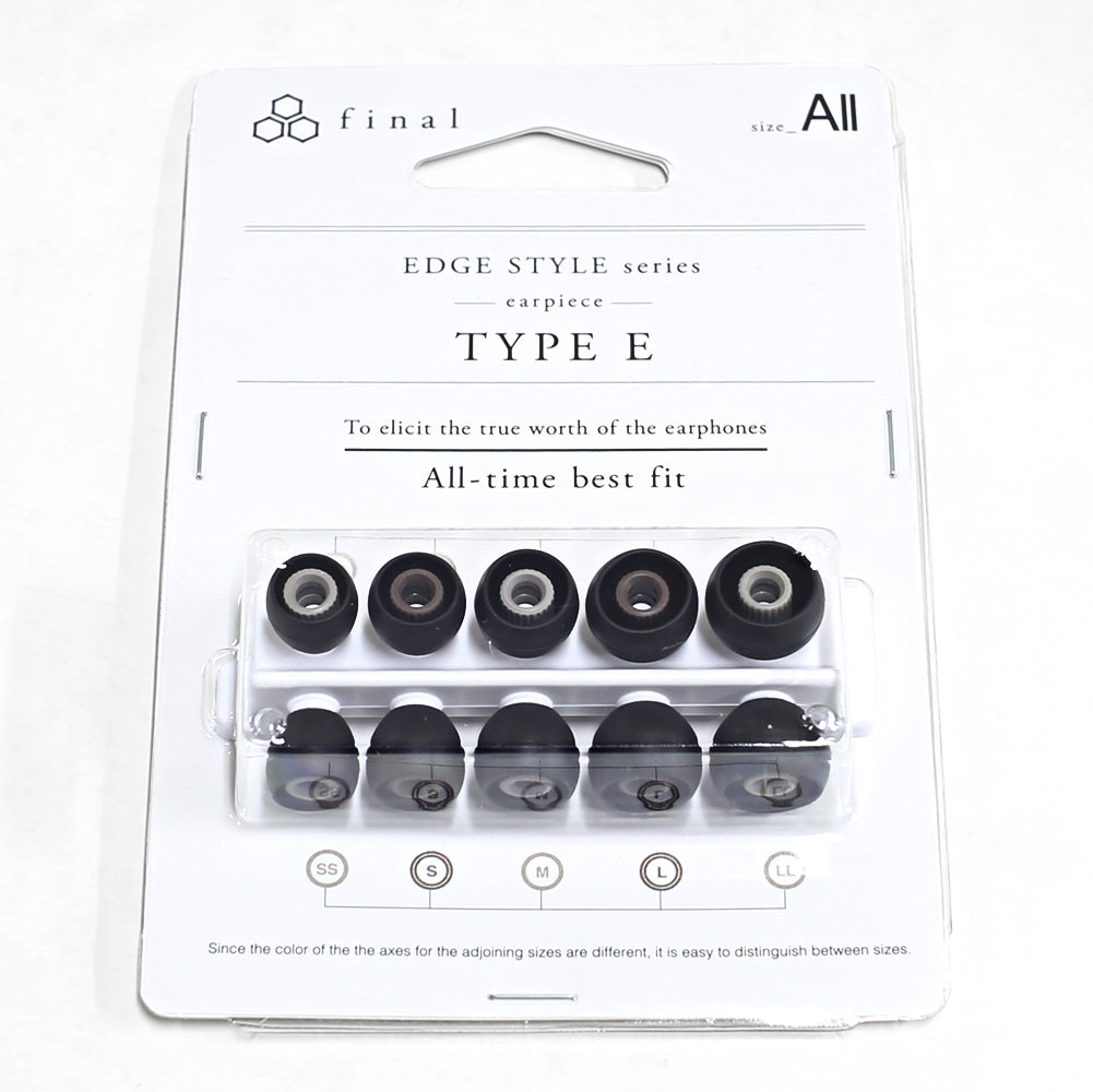 Final Audio Black Silicon Eartips for E Series
