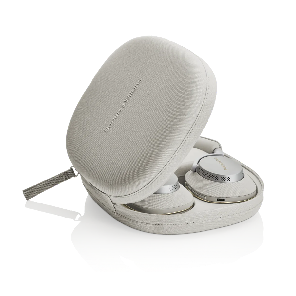 Case - Best Bowers & Wilkins Px7 S2e Active Noise-Canceling Headphones on Audio46 - Cloud Grey