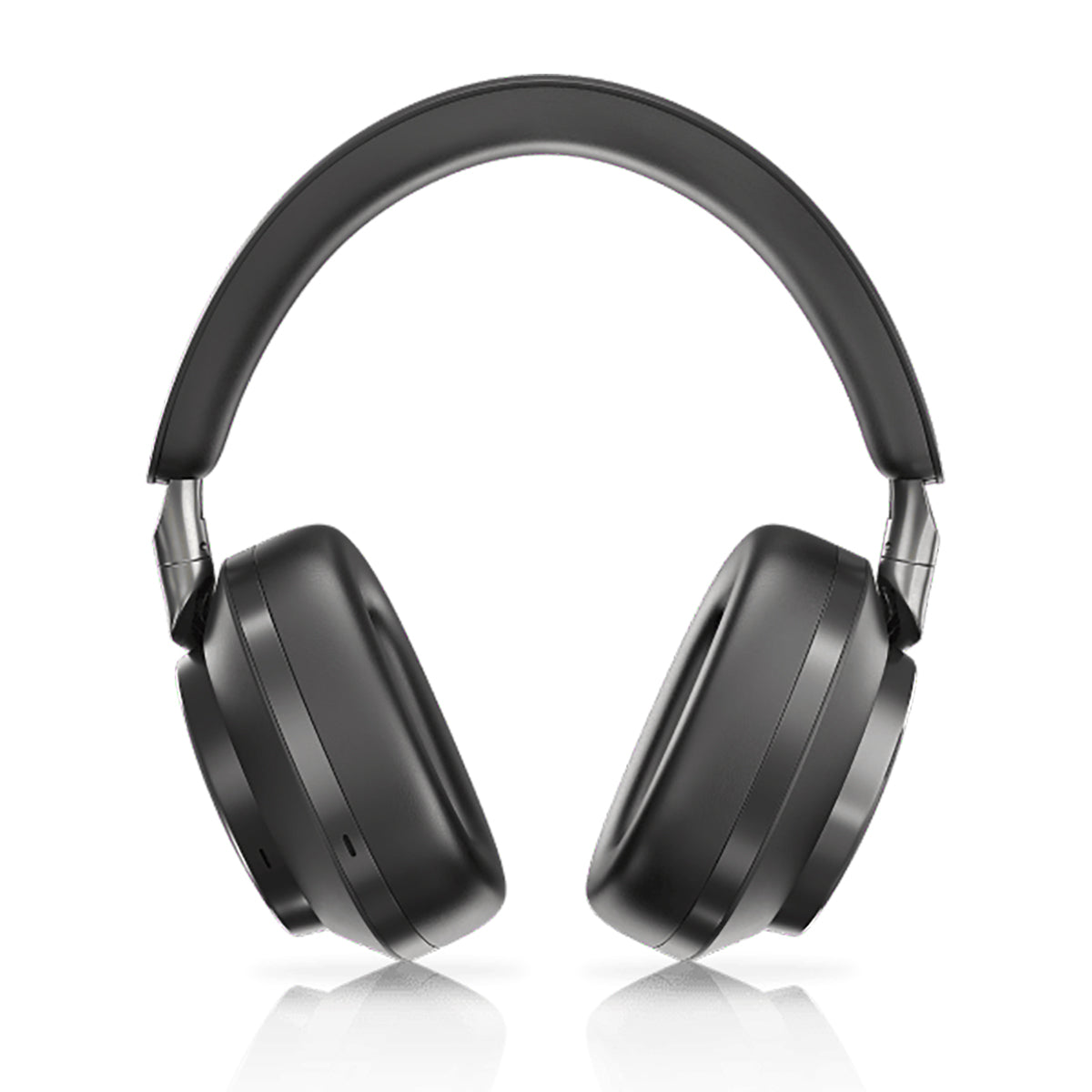 Front - Shop Bowers & Wilkins Px8 Wireless Over-Ear Noise-Canceling Headphones Open Box - Black