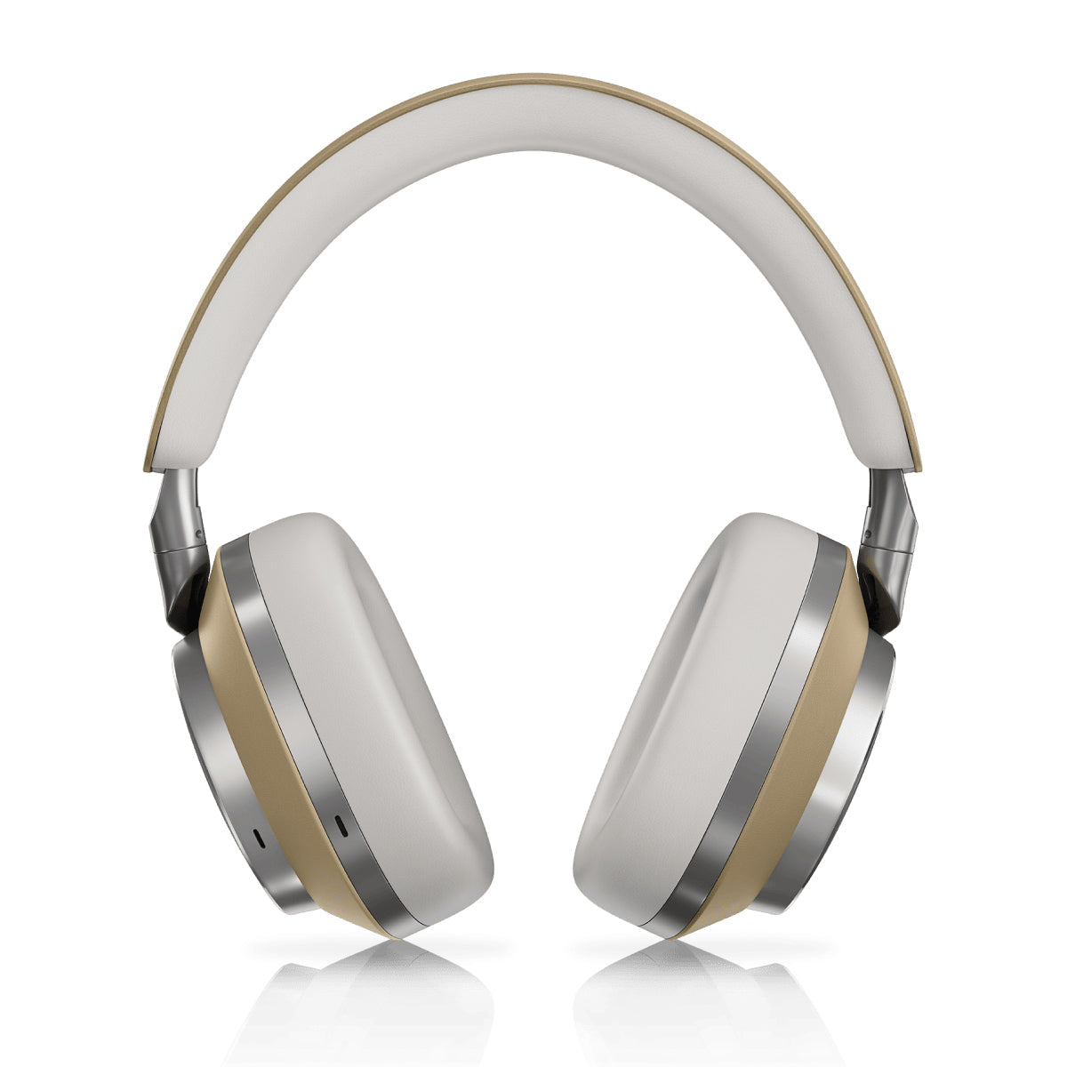  Front - Shop Bowers & Wilkins Px8 Wireless Over-Ear Noise-Canceling Headphones Open Box - Tan