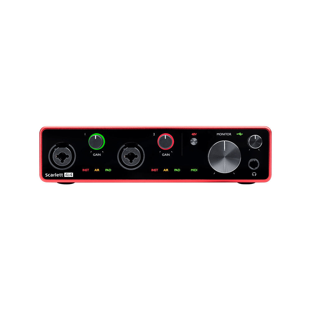 Focusrite Scarlett 4i4-in 4-out USB Audio Interface 3