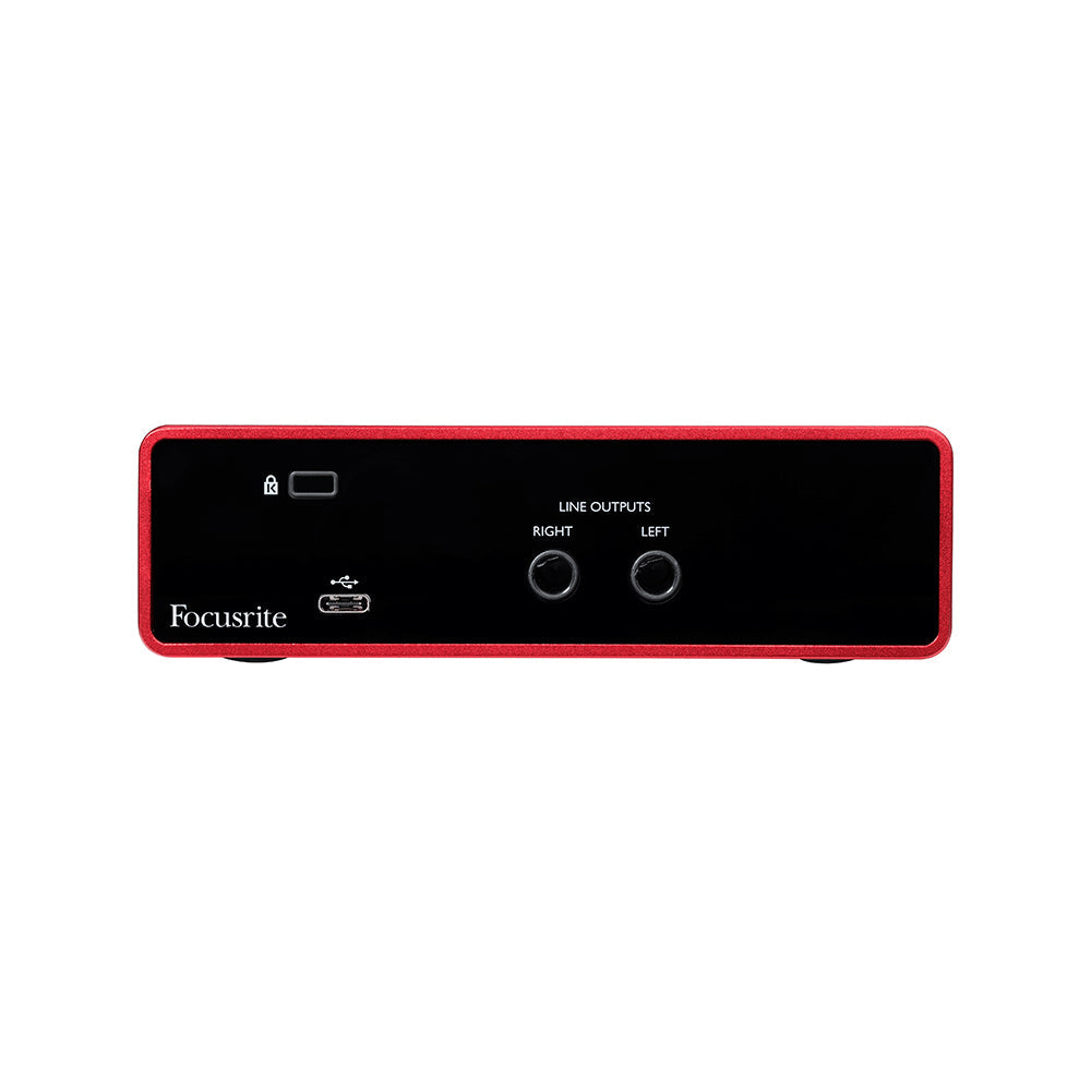 Focusrite Scarlett Solo 3rd Gen 2-in 2-out Desktop USB Audio Interface for Musicians