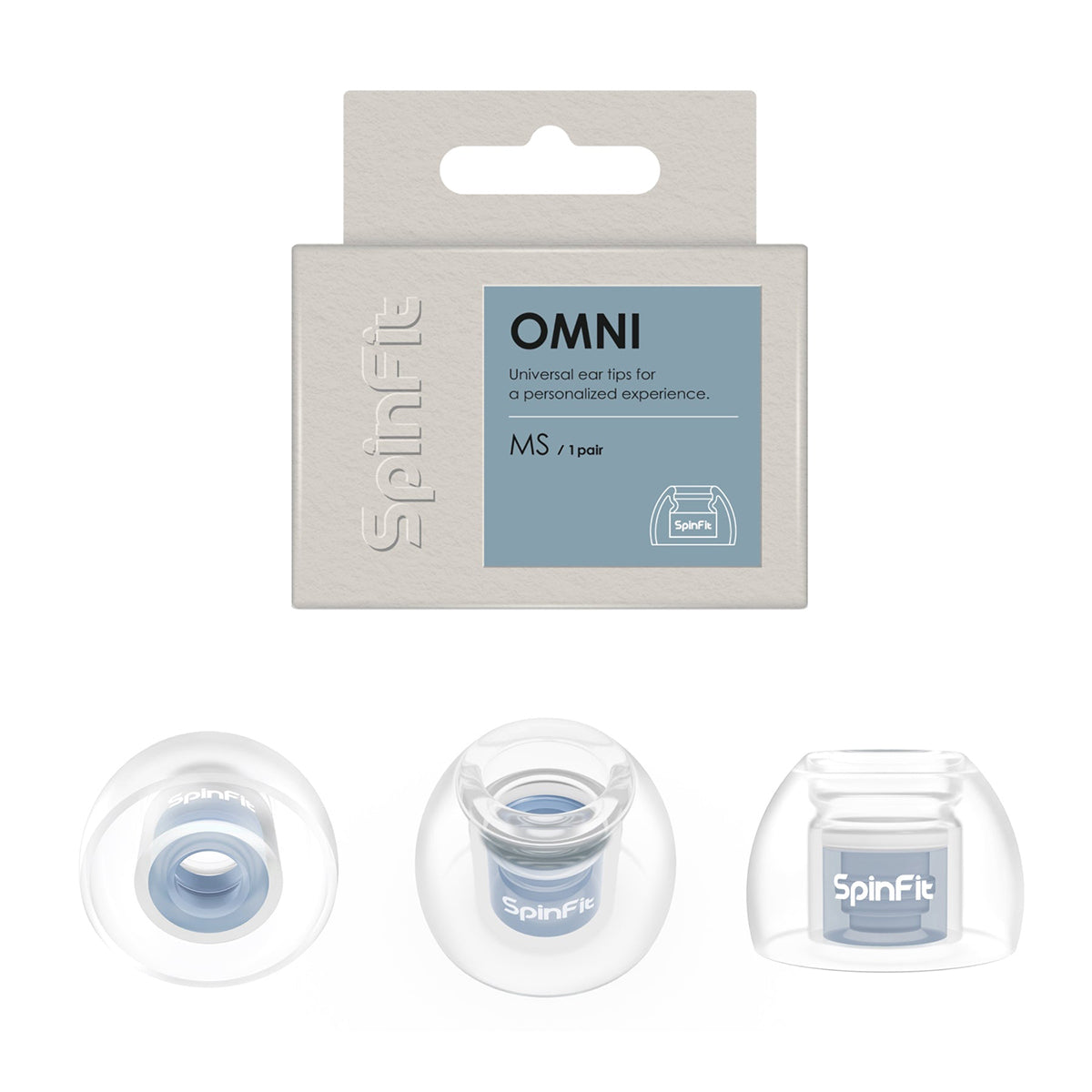 Spinfit Omni Silicon Eartips (1 Pair)