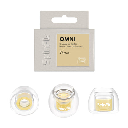 Spinfit Omni Silicon Eartips (1 Pair)