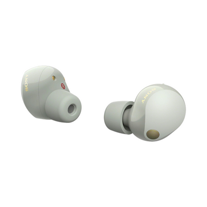 Angle - Shop Sony WF-1000XM5 True Wireless in-ear headphones active noise cancelling on sale Open box - White